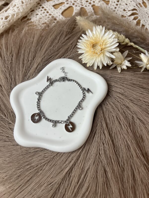 Bracelet Zélia argenté