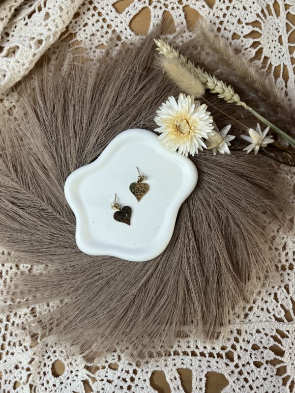 Boucles d'oreilles Tyra dorées – Image 2