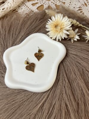 Boucles d'oreilles Tyra dorées