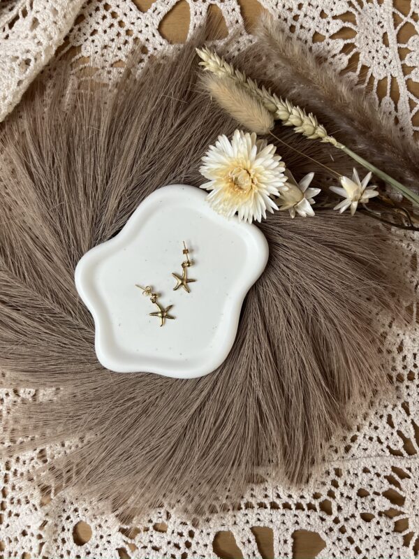Boucles d'oreilles Méra dorées – Image 2