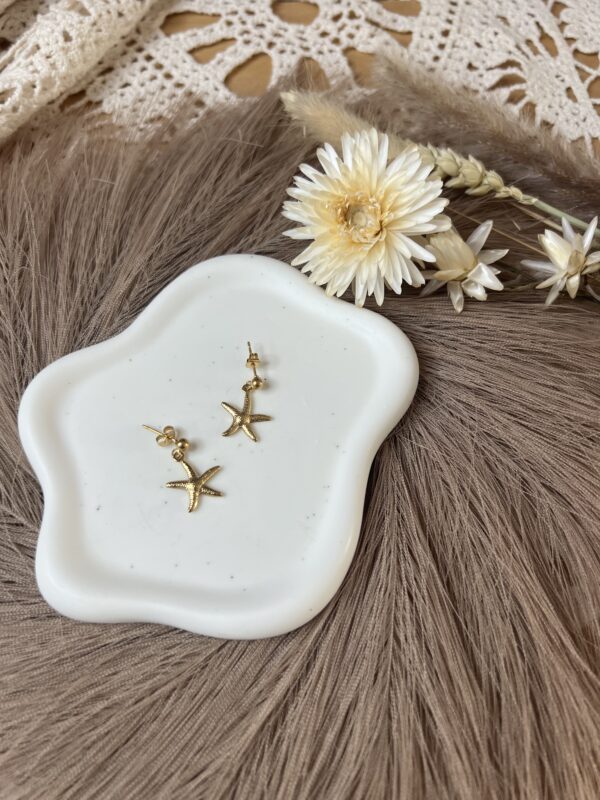 Boucles d'oreilles Méra dorées