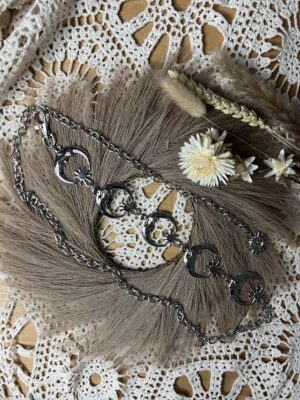 Ceinture chaîne Lou argentée