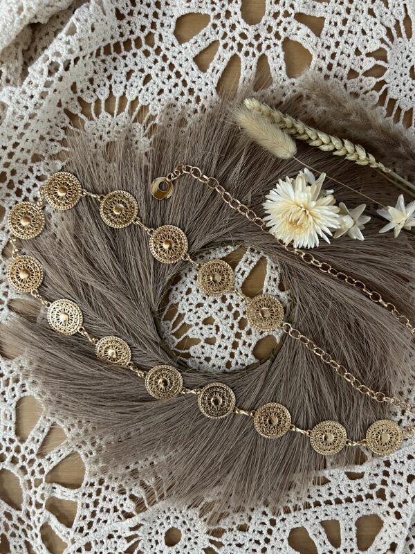 Ceinture chaine Lova dorée