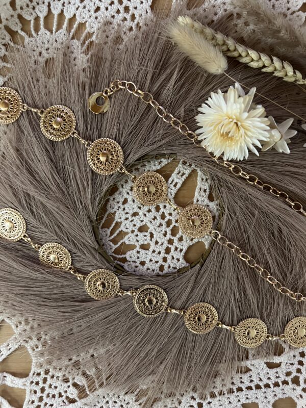 Ceinture chaine Lova dorée – Image 2