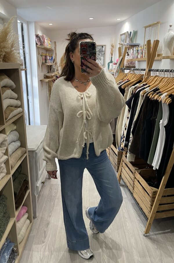 Gilet Fernando beige – Image 2