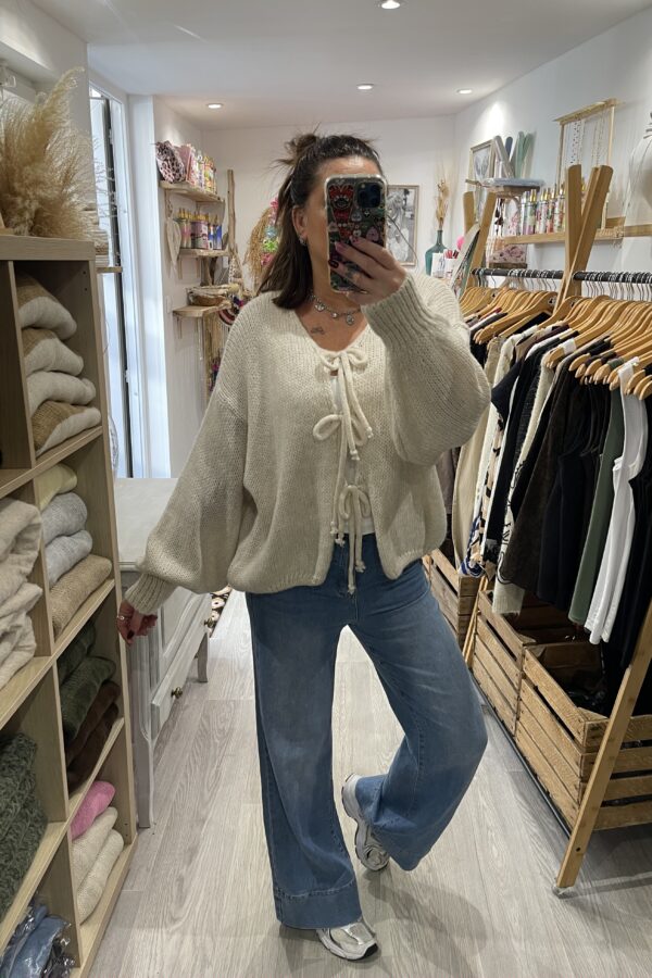 Gilet Fernando beige – Image 3