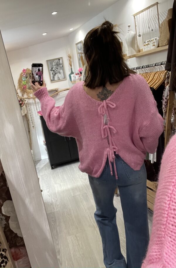 Gilet Fernando rose – Image 8
