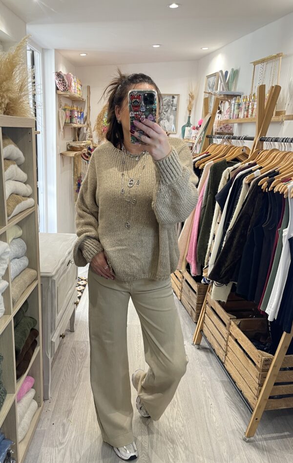 Gilet Fernando taupe – Image 10