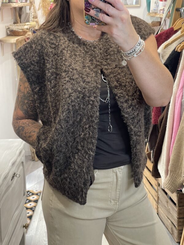 Veste Sézame choco – Image 8