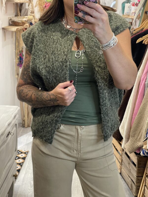 Veste Sézame kaki – Image 7