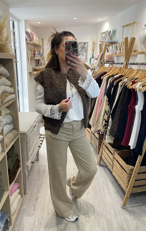 Veste Sézame choco