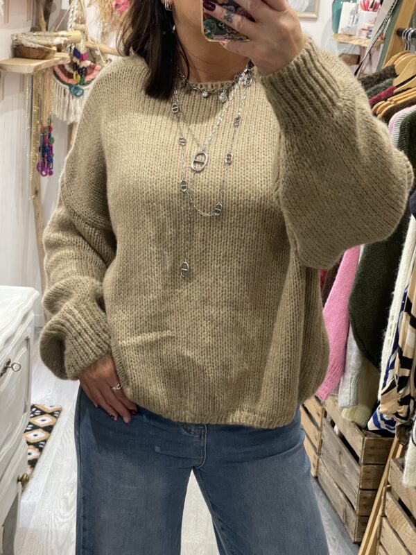 Gilet Fernando taupe – Image 7