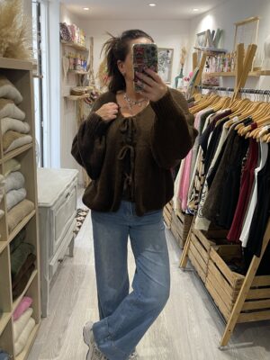 Gilet Fernando choco