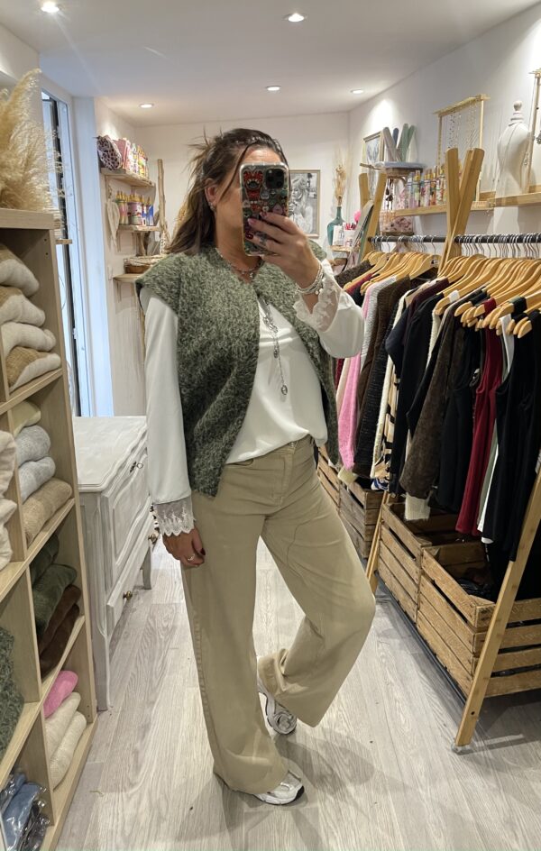 Veste Sézame kaki – Image 3