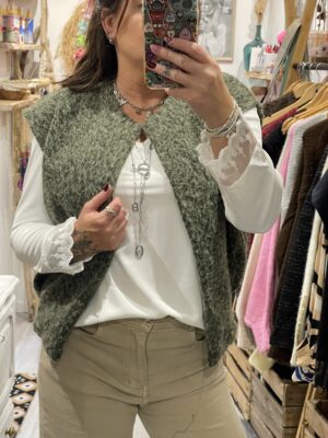 Veste Sézame kaki
