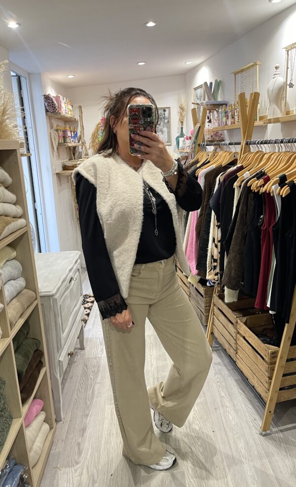 Blouse Cassandra noire – Image 7