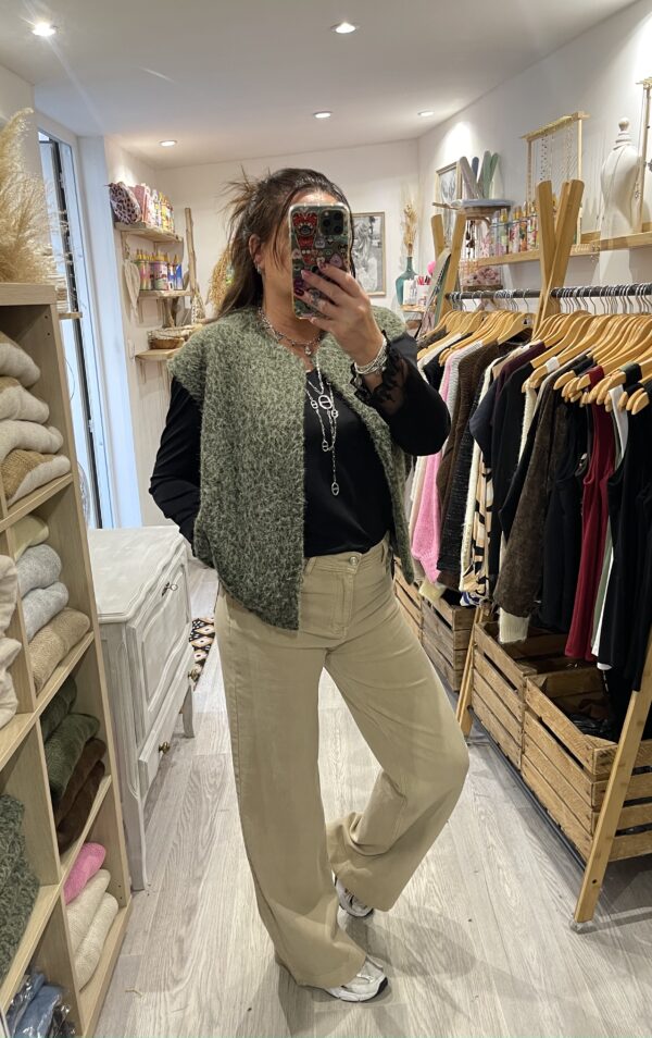 Veste Sézame kaki – Image 9