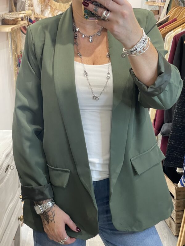 Blazer Paolo kaki – Image 4