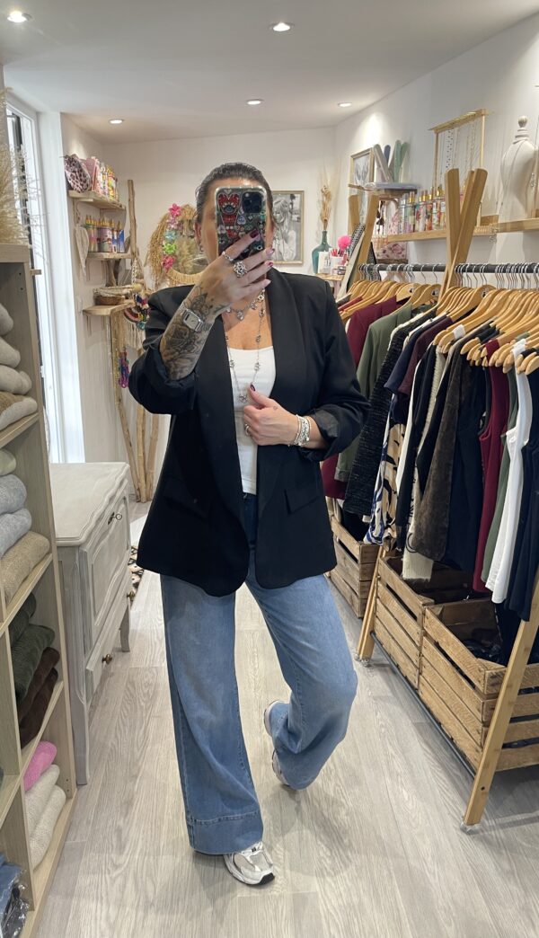 Blazer Paolo noir – Image 5