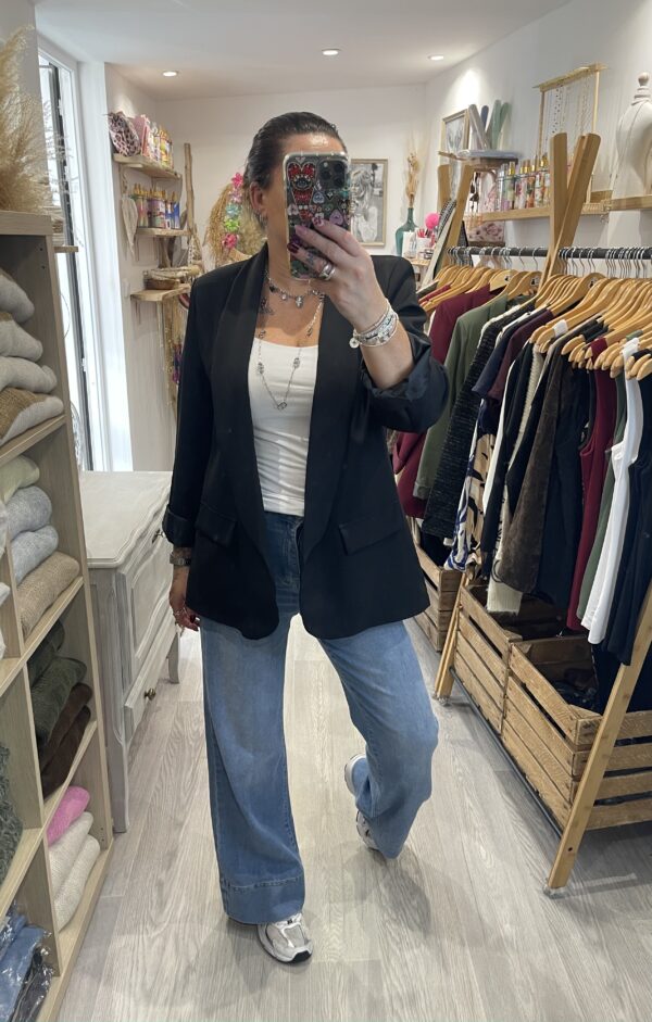 Blazer Paolo noir – Image 2