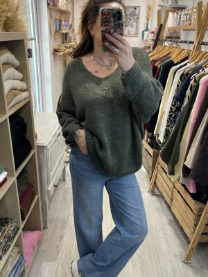 Pull Romy kaki