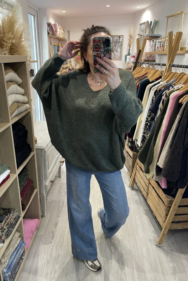 Pull Romy kaki – Image 2