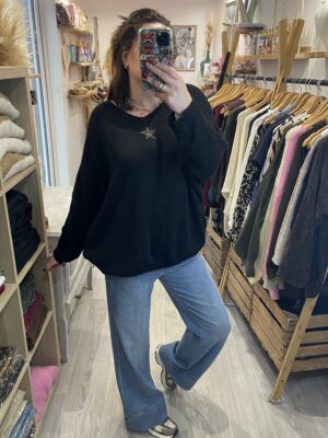 Pull Romy noir