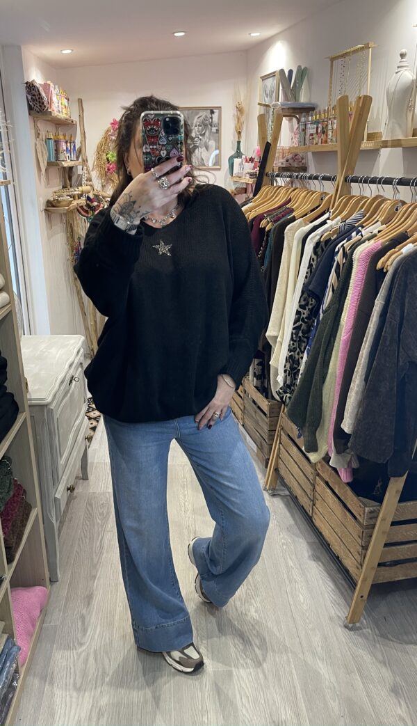 Pull Romy noir – Image 4