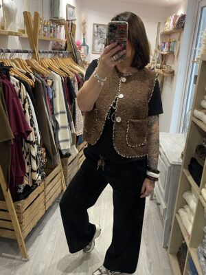 Veste Mallorie choco