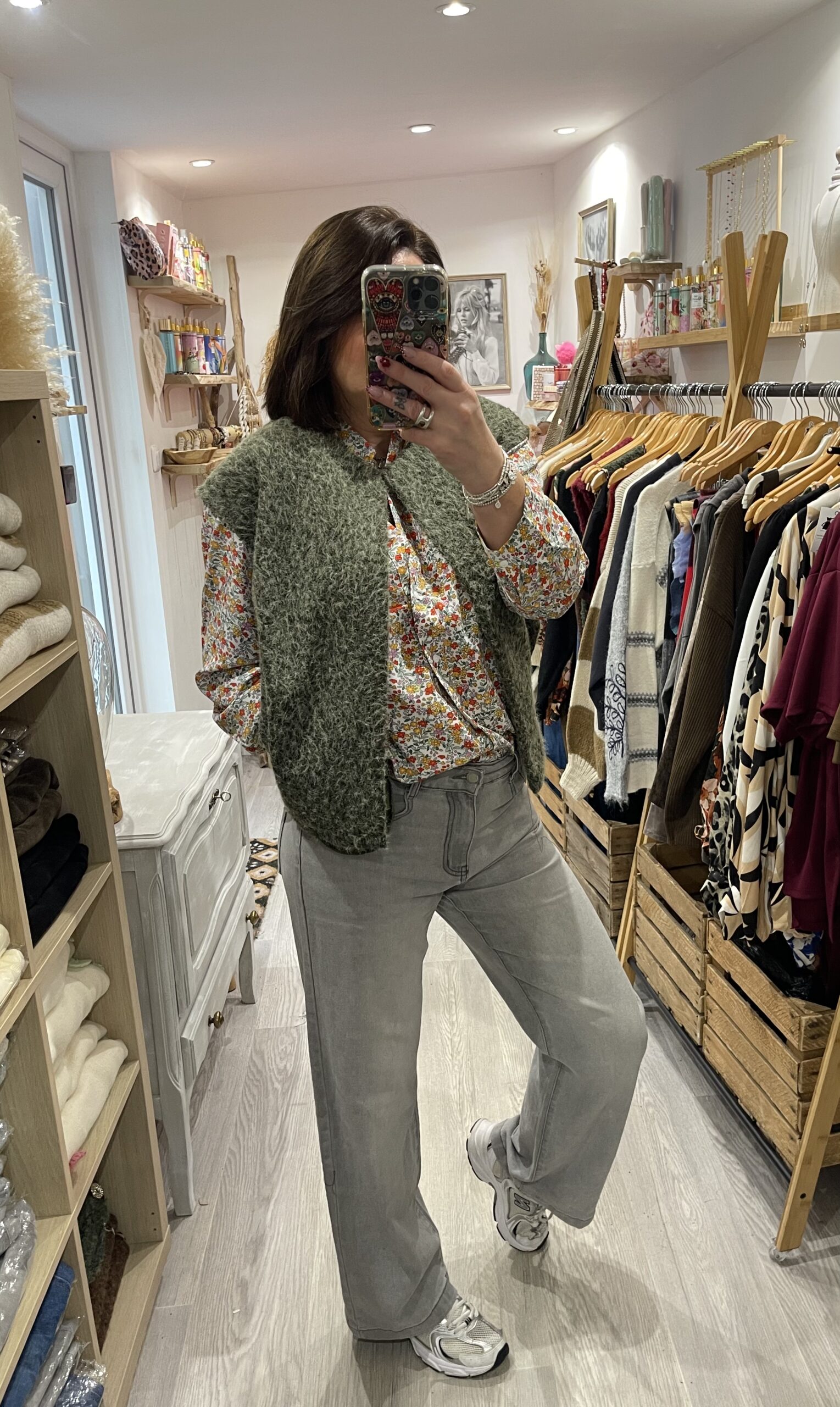 Veste Sézame kaki – Image 2