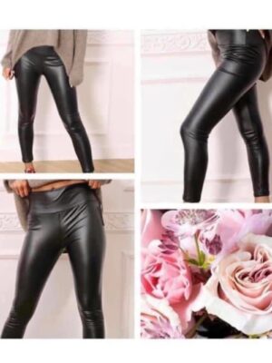 Legging simili cuir Thaïs