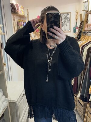 Pull Clotilde noir