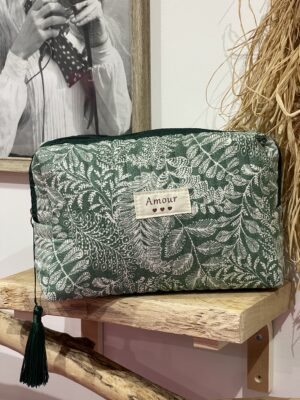 Trousse Amour verte