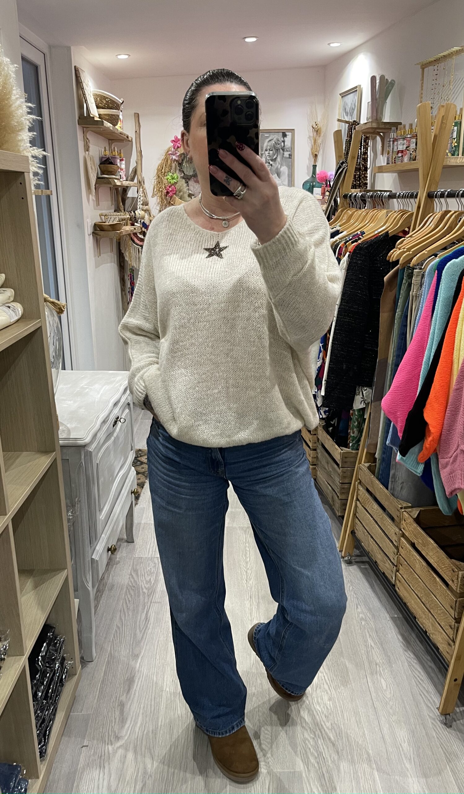 Pull Romy beige – Image 5