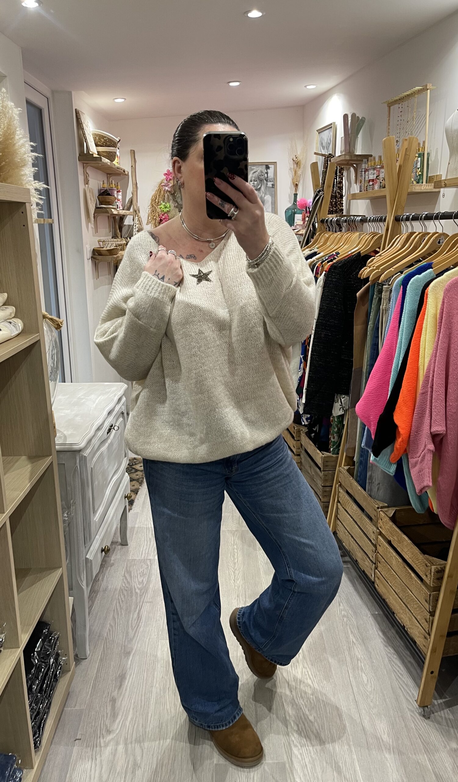 Pull Romy beige – Image 3