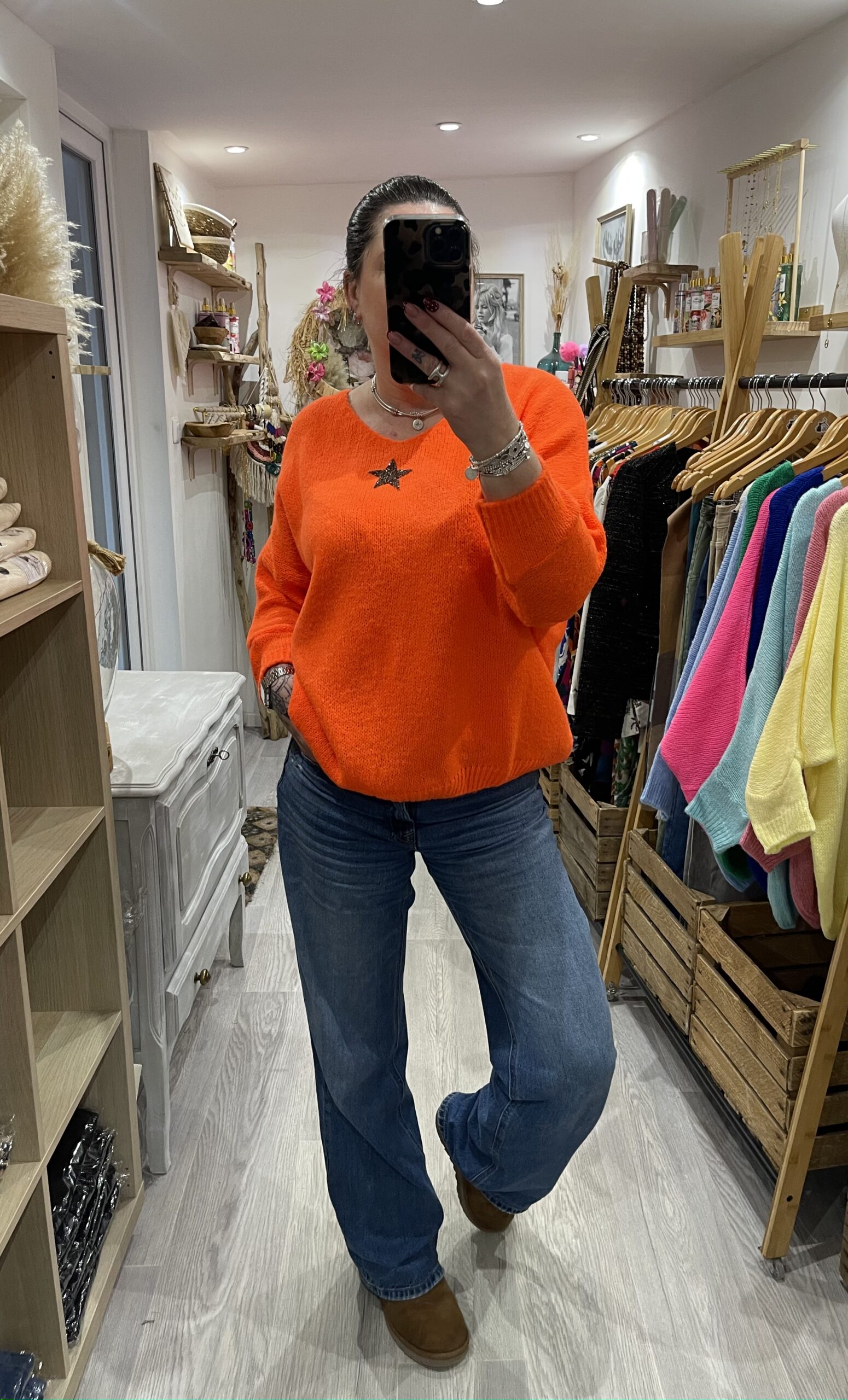 Pull Romy orange – Image 5