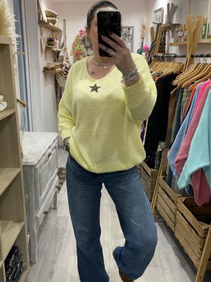 Pull Romy jaune