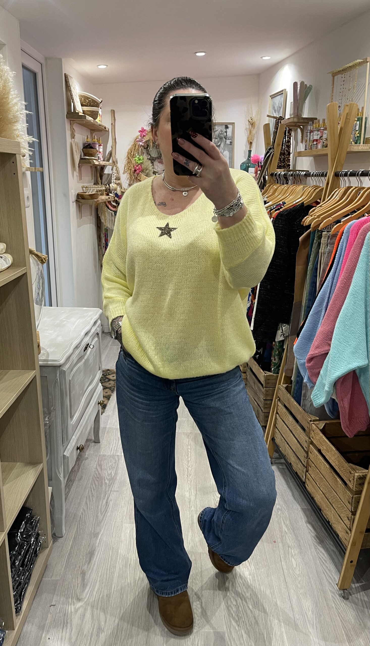 Pull Romy jaune