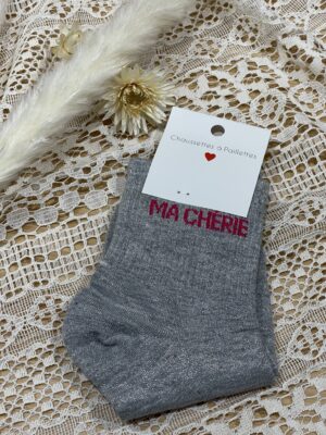 Chaussettes à paillettes MA CHÉRIE