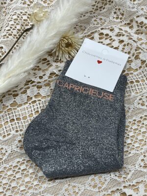 Chaussettes à paillettes CAPRICIEUSE