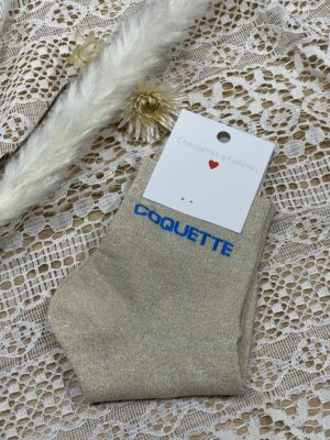 Chaussettes à paillettes COQUETTE