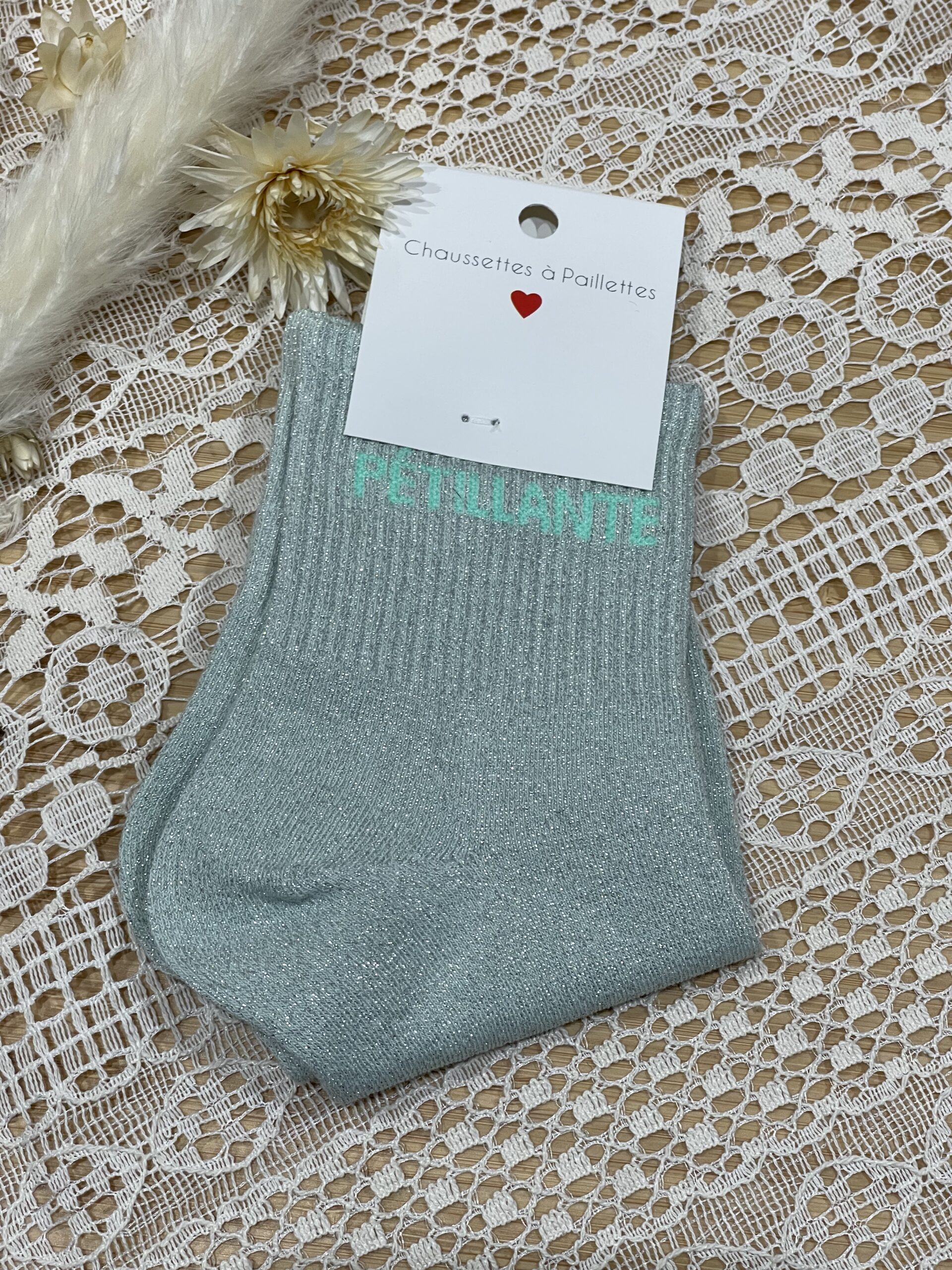 Chaussettes à paillettes PÉTILLANTE