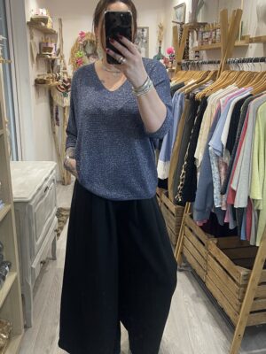 Pull Kim bleu marine