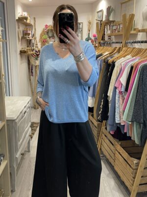 Pull Kim bleu ciel