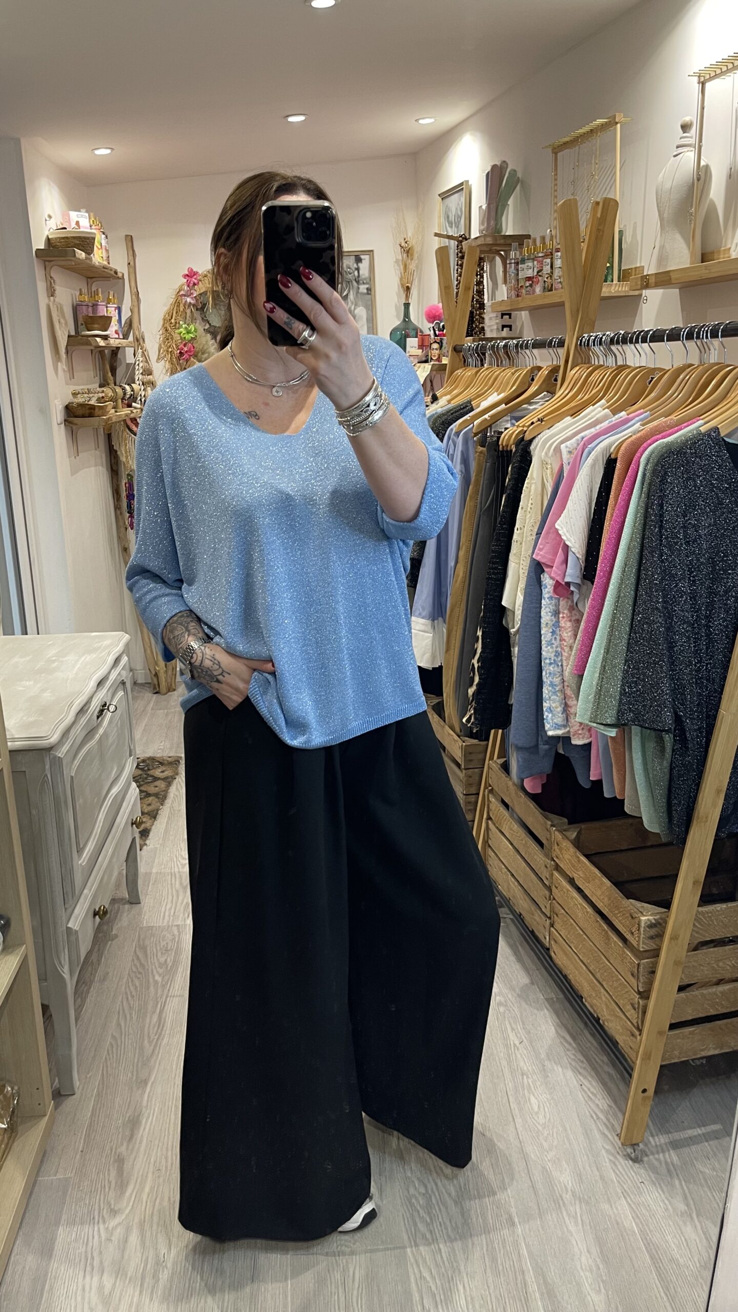 Pull Kim bleu ciel – Image 2