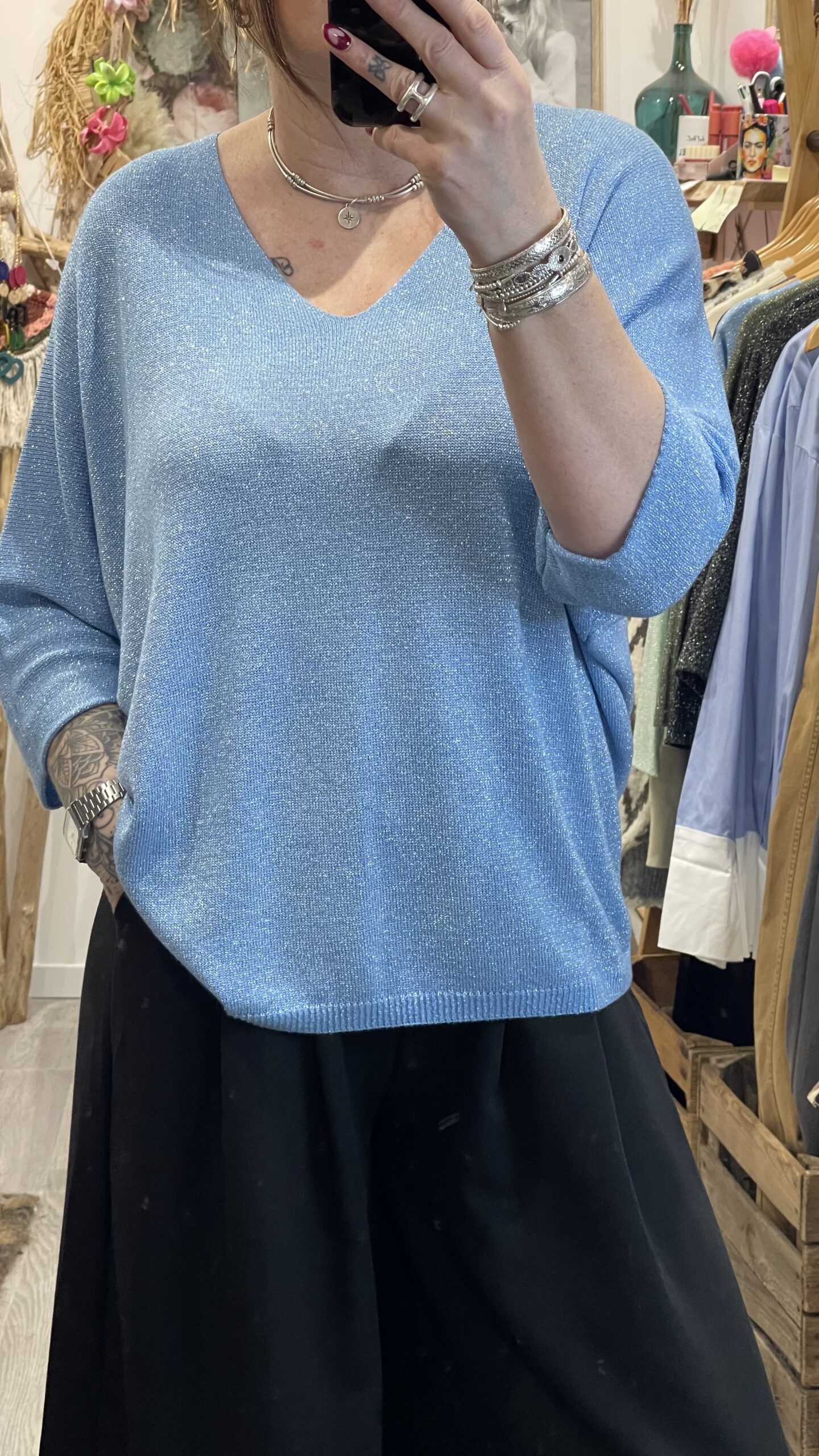 Pull Kim bleu ciel – Image 3