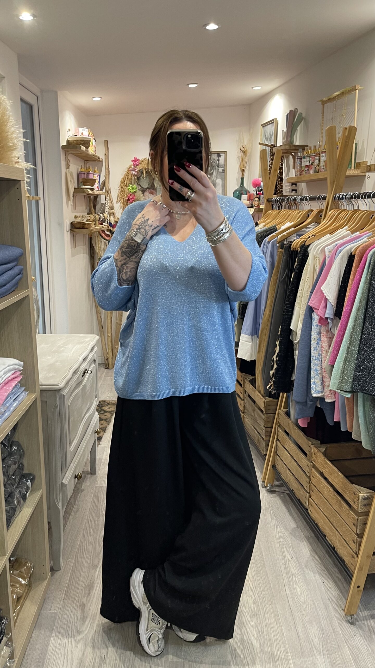 Pull Kim bleu ciel – Image 4