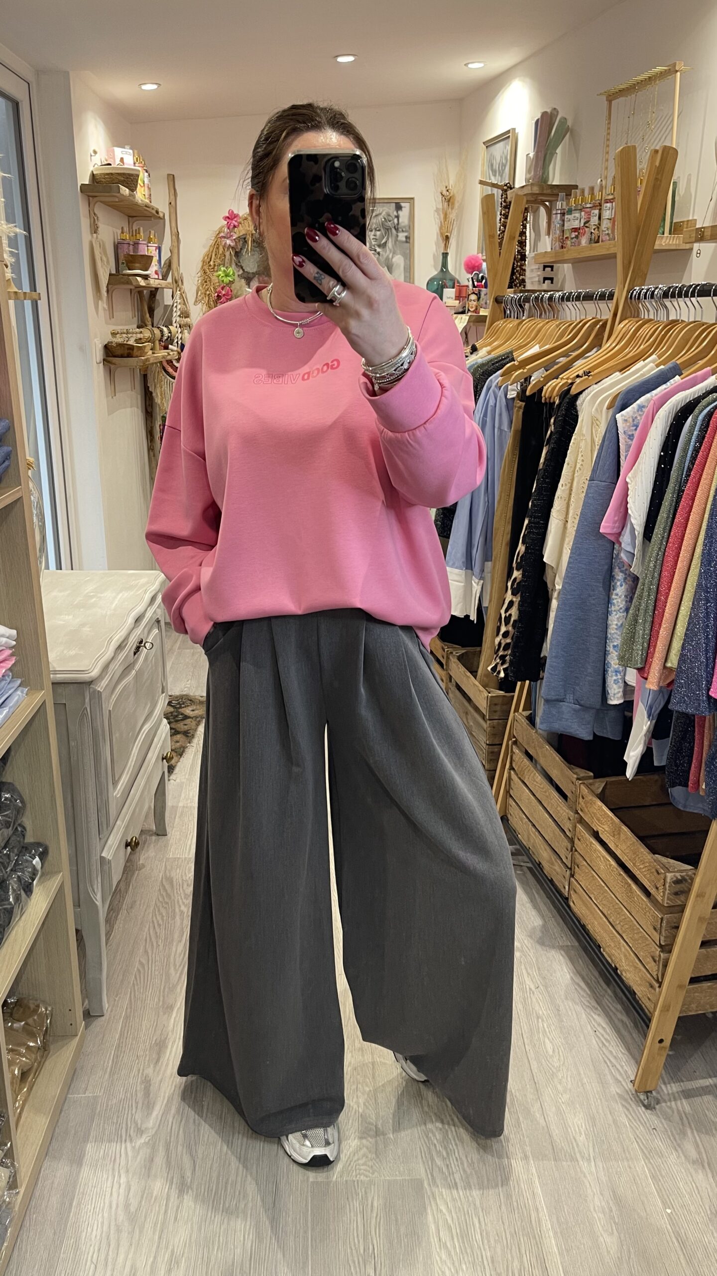 Sweat Good Vibes rose – Image 10