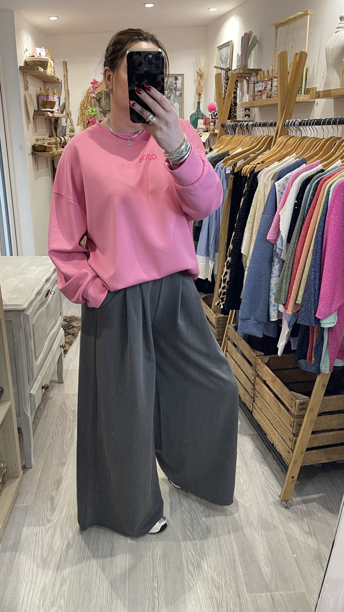 Sweat Good Vibes rose – Image 11