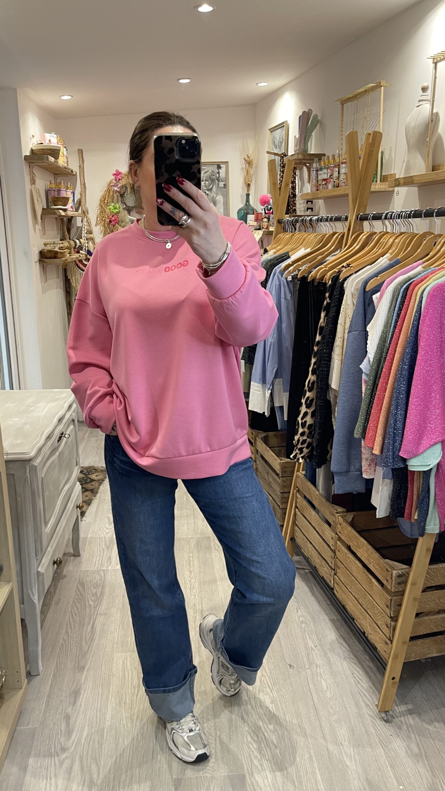 Sweat Good Vibes rose – Image 2